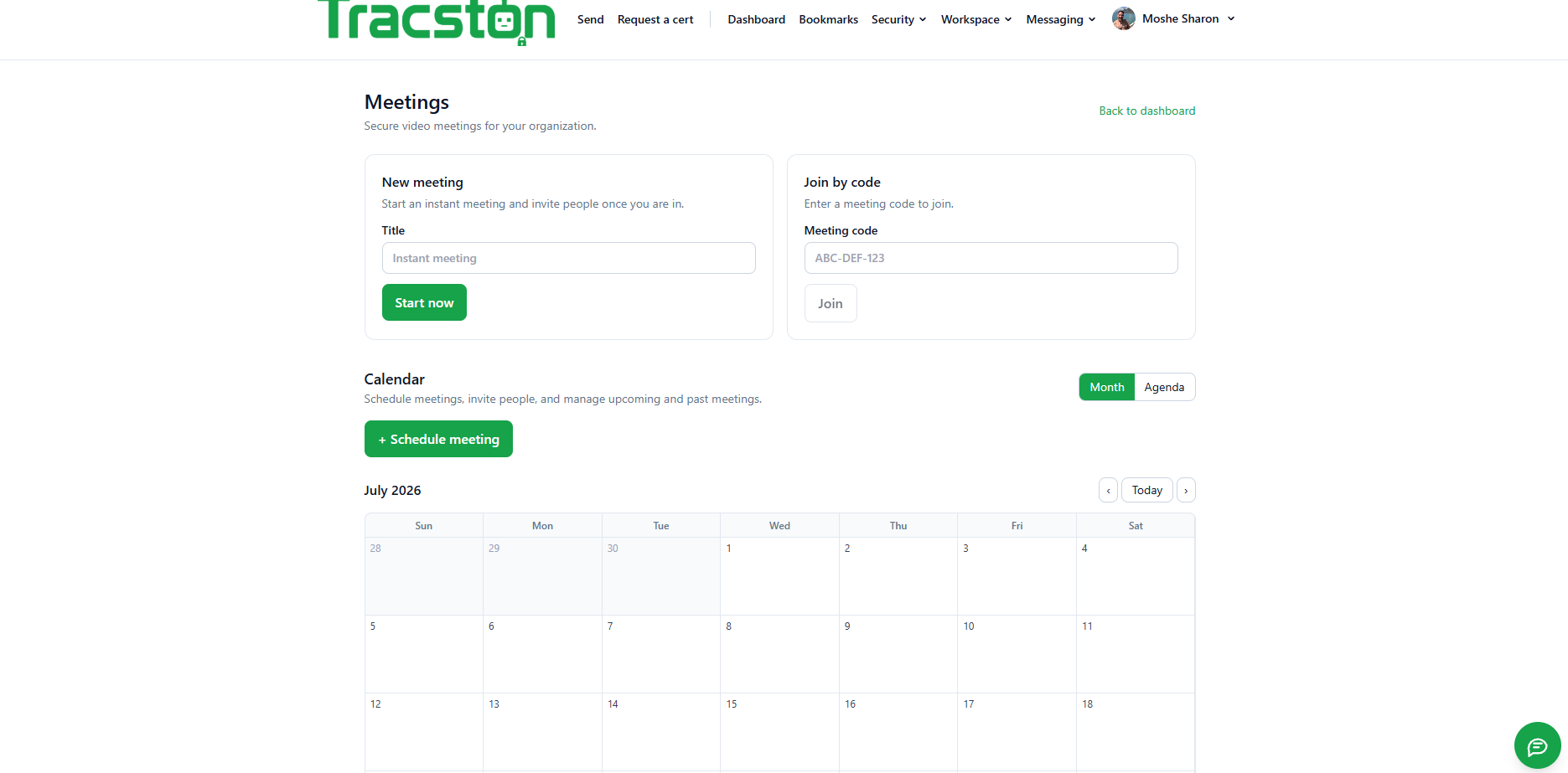 AI Security Platform — meetings