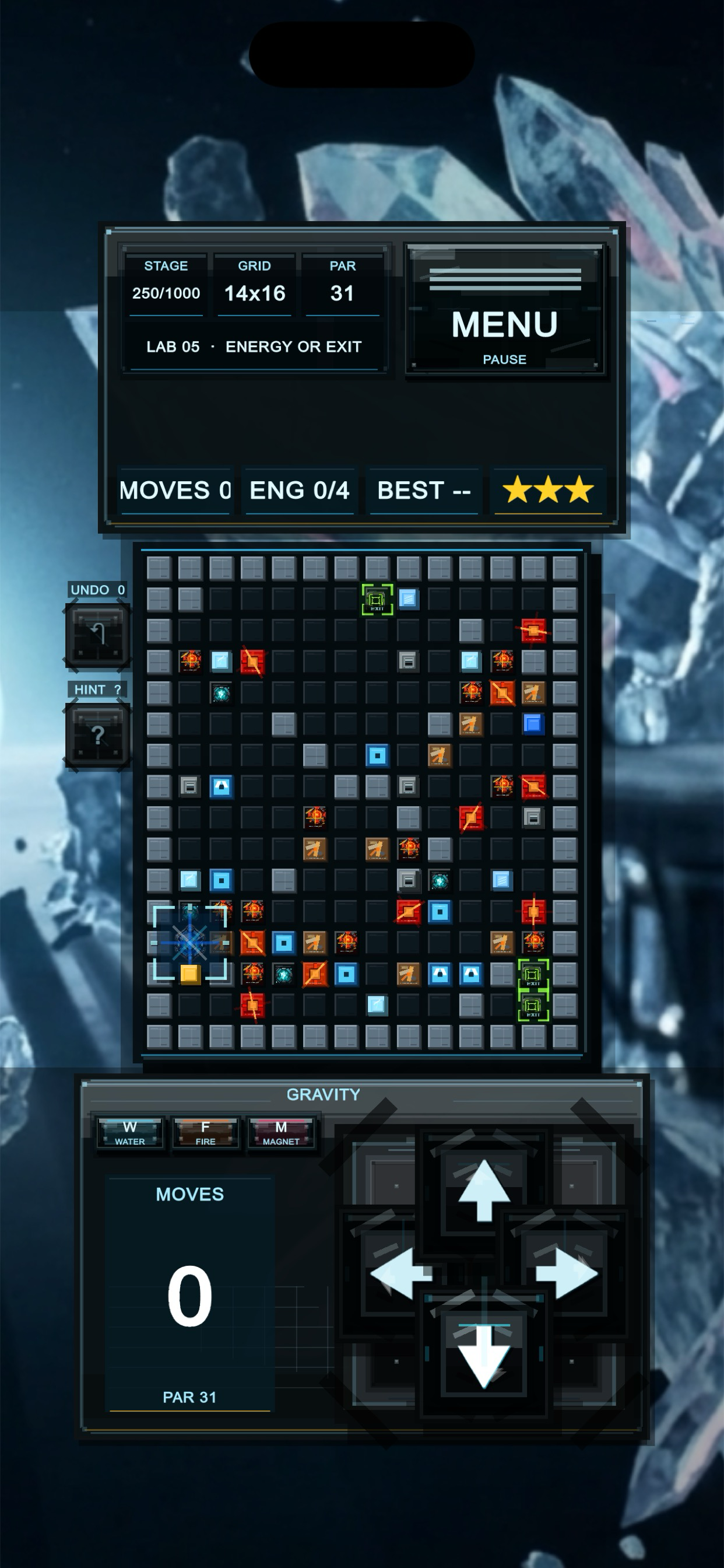 Gravity Station — advanced lab board